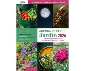 Agenda pratique du jardin 2026 Un potager productif & un jardin fleuri toute l'année - Sandra Lefrançois - Marie Claire - broché - Agenda