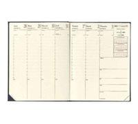 Quo Vadis - Agenda semainier IMPALA Prestige Président 21 x 27 cm Noir 2027