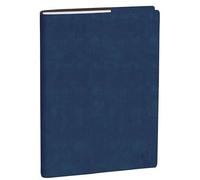 Agenda président Roma Quo Vadis - Année 2027 - Couleur : bleu - Format 21 x 27 cm - Semainier 13 mois - Langue italienne avec stylo à clipser et marque-page