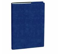 Agenda président Roma Quo Vadis - Année 2027 - Couleur bleu marine - Format 21 x 27 cm - Semainier 13 mois - Langue italienne avec stylo à clipser et marque-page