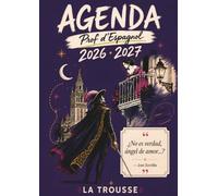 Agenda Professeur d’espagnol : Carnet de Bord A4 pour Enseignants / Prof d’espagnol: Planning Annuel, Planificateur de Projets Pédagogiques, Relevé de ... et Astuces Pédagogiques - La trousse 5