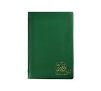 Agenda Quotidien Planificateur Journal De Rendez-Vous Avec Pages Quotidiennes Doublées, Signet À Ruban Horaire Pour Le Personnel Professionnel, 2022