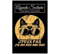 Agenda Scolaire 2020 2021: Mon Joli Agenda Scolaire 2020 2021 College Lycée Pour Garcon Et Fille Agenda Semainier Et Journalier Emploi Du Temps Calendrier Objectifs Thème Chat