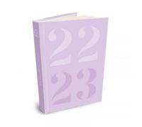 Agenda Scolaire 2022/2023 Bouchut Monochrome Violet 1 Page Par Jour