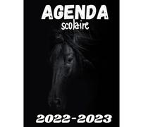 Agenda Scolaire 2022 2023 Cheval: Grand Format 110 Pages Couverture Souple Cahier De Texte Journalier Perpétuel Ado Etudiant Collège Lycée Pour Noter Ses Devoirs Et Prendre Des Notes Organiseur Agenda