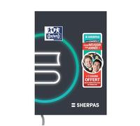 Agenda Scolaire 2024 - 2025 Oxford Editions Sherpas Journalier 352 Pages Format 15x20 Couverture souple Noir