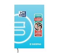 Agenda Scolaire 2024 - 2025 Oxford Editions Sherpas Journalier 352 Pages Format 15x20 Couverture souple Bleu