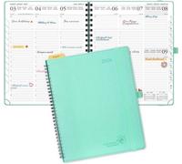 Agenda scolaire 2025-2026 - Agenda pour enseignants - Agenda scolaire pour enseignants - Planification annuelle claire - Agenda hebdomadaire - Bloc-notes - Agenda pour enseignants - Agenda pédagogique