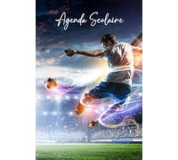 Agenda scolaire 2025 2026: Football - Organisateur scolaire (Septembre 2025 / Juillet 2026)