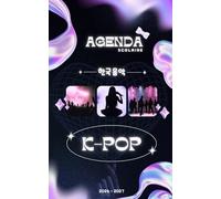 Agenda scolaire 2025 2026 K-Pop: Avec des Citations de K Pop Idols｜Journalier Noir Rose Pastel｜Petit format Poche Pratique｜Une page par jour, Notes, ... Fille Ado Étudiante Fan de Musique Coréenne