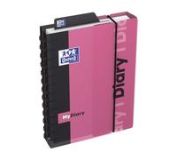 Agenda Scolaire 2025-2026 Oxford Student 12x18cm 1 jour par page 352 pages Rose