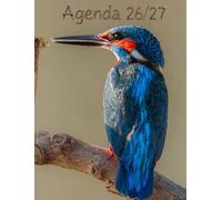 AGENDA SCOLAIRE 2026 2027: 2 jours / 1 page I Collège Lycée étudiant familial... I Planner I ANIMAL OISEAU MIGNON NATURE