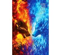 Agenda Scolaire 2026 2027 animaux: Soyez le maître incontesté de votre temps, atteignez vos objectifs académiques avec aisance grâce à notre Planificateur Journalier au format A5 Couverture loup