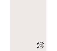 Agenda Scolaire 2026-2027: Blanc Personnalisable | Journalier (une page par jour) | 12x17 cm | 300 pages | Couverture souple | sept 2026 - juil 2027 | Photos, stickers, autocollants | Collège et lycée