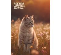 Agenda Scolaire 2026 2027: Chat | Bi-journalier (deux jours par page) | 15x21 cm | Format A5 | Sept 2026 - juil 2027 | Léger & pas cher | Etudiant | ... et lycée | Ado fille | Animal mignon & kawaii