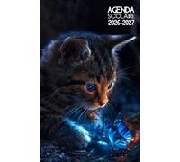 Agenda Scolaire 2026 2027 Chat: Planificateur Journalier 1 page par jour - Organisation claire pour devoirs - Fourniture parfaite pour élèves ... Lycée, étudiant - Bonus mandalas et citations