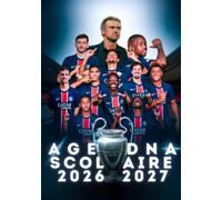 Agenda Scolaire 2026 2027: De Septembre à Août - En Route Vers la Gloire - Organisateur Scolaire pour Garçons et Filles - Primaire, Collège, Lycée - Thème Football