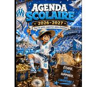 Agenda Scolaire 2026-2027 Football: Agenda scolaire pour enfants fans de football avec style marin, emploi du temps, objectifs, examens, notes et organisation 2026-2027