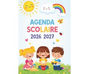 Agenda Scolaire 2026 2027 Friends: Planificateur de Mission Quotidien avec Design Amitié et Partage | Cahier de Textes pour Élève de Septembre à Juillet | Organisateur Collectif