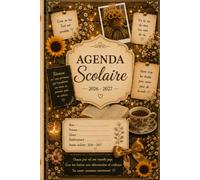 Agenda Scolaire 2026-2027: Grandis, rayonne et construis ton avenir