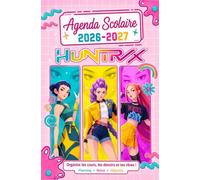 Agenda Scolaire 2026-2027 K Pop Demon Hunters - Planificateur pour Élèves du Primaire, Collège: et Lycée Cours, Devoirs et Emploi du Temps
