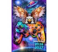 Agenda Scolaire 2026-2027 Manette de Jeux Vidéo: Planificateur Journalier 1 Page par Jour - Pour Étudiants: Primaire,Collège, Lycée.