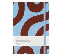 Agenda scolaire 2026/2027, modèle Flow, format A5, couverture rigide, dimensions 16 x 21,5 cm