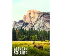 Agenda Scolaire 2026 2027: Montagne - Pour Étudiants, Primaire, Collège et Lycée | De Septembre 2026 à Août 2027