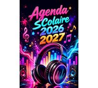 Agenda Scolaire 2026-2027 Musique: Cahier quotidien pour organiser chaque journée - couvrant l’année académique d’août 2026 à juillet 2027