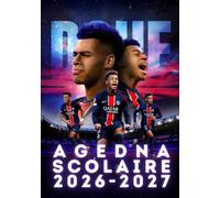 Agenda Scolaire 2026 2027: Organiseur Scolaire Pour Garçons et Fille | Primaire, Collége, Lycée, Etudiant | Thème : FootBall