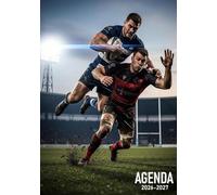 Agenda Scolaire 2026-2027: Rugby | Journalier - 2 jours par page | | Primaire, collège & lycée | pour fans de ce sport dynamique