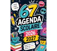 Agenda Scolaire 2026-2027 Six Seven 67