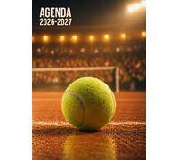 Agenda Scolaire 2026 2027: Tennis | Bi-journalier (deux jours par page) | 15x21 cm | Format A5 | Sept 2026 - juil 2027 | Etudiant | Collège et lycée | Sport | Ado garçon | School planner