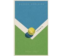 Agenda Scolaire 2026 2027 Tennis: Journalier - Daté - Une page par jour - Sport Balle Court Sobre Minimaliste - Primaire Collège Lycée Étudiant Sportif Entrainement Ado Enfant - Petit format poche A5