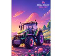 Agenda Scolaire 2026-2027 Tracteur Ferme: Journalier 1 jour par page | Format A5 (14,8 x 21 cm) | Primaire, collège et lycée | Cahier de texte ... scolaire pour les passionnés de tracteurs