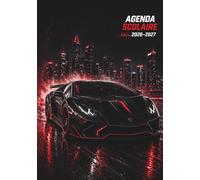 Agenda Scolaire 2026-2027 Voiture SPORT : 1 Jour par Page, Format A5 (14,8 x 21 cm), Agenda Voiture Sport pour Garçon,: Cahier de texte complet avec ... pour élèves passionnés de voitures sportives