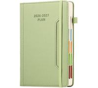 Agenda scolaire 2026-27 au format A5 un jour par page semestriel planificateur académique de juillet 2026 à juin 2027