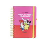 Agenda scolaire 2026-27 Hello Kitty & Friends x Mr.Wonderful Semainier - Nous sommes la meilleure équipe