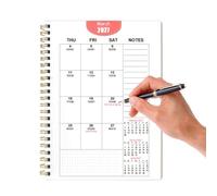 Agenda Scolaire 5 Ans 2026-2030 A5Spirales Étudiant Chat Planificateur Femm | Planning Mensuel 5 Ans 2026-2030 A5, Spirales Dorée, Compte Rebours, Illustration Chat Fille, Cadeau Étudiante Femme