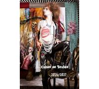 Agenda Scolaire - Cahier de Textes 2026-2027 - 2 Jours par Pages - Thème Punk - 145 Pages