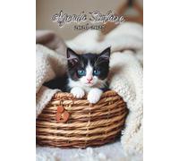 Agenda Scolaire Chat Fille 2026-2027: Planner Enfant, Couverture Kawaii, convient pour École Primaire et Collège, 1 Page par Jour , Format journalier A5.