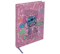 Agenda scolaire Disney Stitch et Angel, 10 mois, couverture rigide, 15 x 20,5 cm