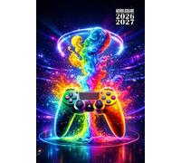Agenda Scolaire du Gamer 2026-2027: Planificateur Journalier au format A5 | Beaucoup d'espace (1 page par jour) | Manette de Jeux Vidéo pour Garcon et ... CE1, CM1, CM2 , Collège, Lycée et étudiant