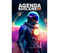Agenda Scolaire espace 2026-2027: Soyez le maître incontesté de votre temps, atteignez vos objectifs académiques avec aisance grâce à notre Planificateur Journalier, format A5