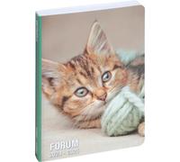 Agenda scolaire journalier Exacompta Forum Animaux Chaton 12 x 17 cm Août 2024 à Juillet 2025 Multicolore G