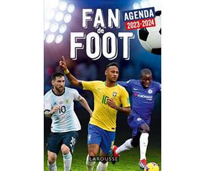 Agenda scolaire Fan de Foot 2023-2024