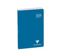 Exacompta - 154072E - Agenda journalier Forum Work & After Classic - 10 x 15 cm - Août 2025 à juillet 2026 - Coloris bleu