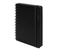 Exacompta 184271E - Agenda Forum Black & Co 12 x 17 cm - Journalier Août 2026 à juillet 2027 - Noir