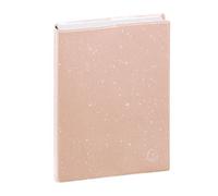 Exacompta Agenda journalier Eden – Septembre 2026 à Septembre 2027 – 12 x 17 cm – Rose poudré