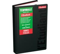 L'Etudiant – Agenda scolaire journalier Bac Terminale 2025-2026 – 12 x 18 cm – Noir